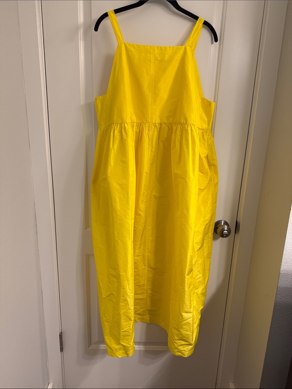 Rachel ComeyYellow Sleeveless Silk Dress